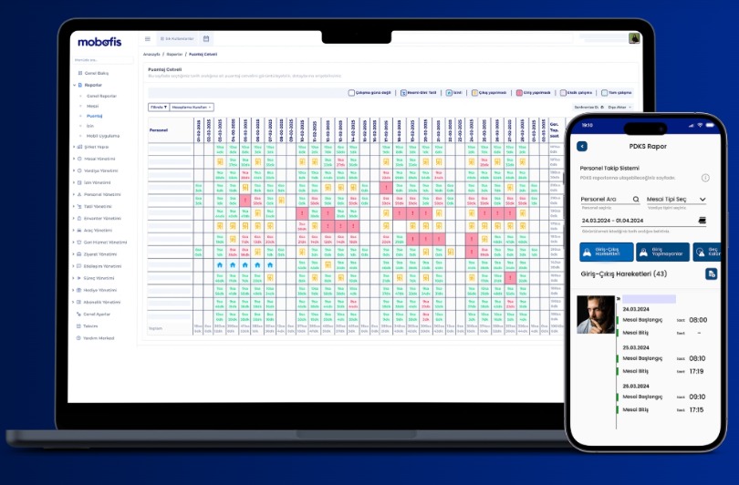 Mobofis Puantaj Takibi